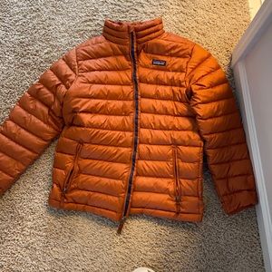 Orange Patagonia Puffer